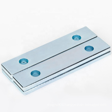 Custom Size Permanent Magnetic N52 N60 Solid Bar Ndfeb Neodymium Magnet